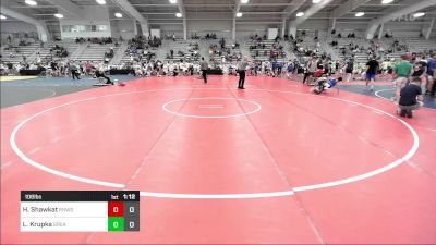 106 lbs Rr Rnd 3 - Hassan Shawkat, RedNose Wrestling School - HS vs Landon Krupka, Grease Monkeys