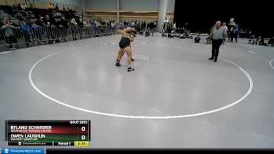 157 lbs Cons. Round 8 - Ryland Schneider, Team Nazar Training Center vs Owen Laughlin, The Best Wrestler