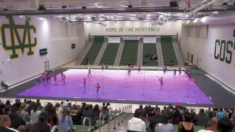 Clovis North HS Varsity "Fresno CA" at 2022 WGI Guard Manhattan Beach Regional