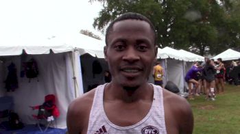 Eastern Kentucky's James Sugira After A Southeast Regional Victory