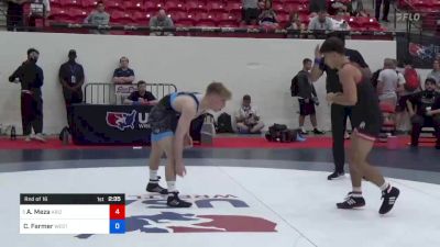 57 kg Rnd Of 16 - Adrian Meza, Arizona vs Charlie Farmer, West Point Wrestling Club