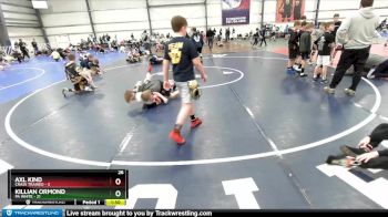 68 lbs Rd# 6- 9:00am Saturday Final Pool - Killian Ormond, PA White vs Axl Kind, Crass Trained