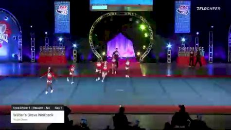 Wilder's Grove Wolfpack - Youth Cheer [2021 Core Cheer 1 - Peewee - NA Day 1] 2021 Pop Warner National Cheer & Dance Championship
