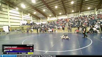 132 lbs Cons. Round 4 - Trenton Moret, CO vs Brock Fry, CO