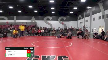 70 lbs Semis & 1st Wrestleback (8 Team) - Logan Grant, LaCrosse Area Wrestlers(WI) vs Costa Paxos, Junior Terps Xpress (MY)