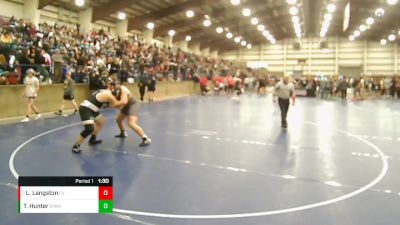 285 lbs Cons. Round 2 - Luke Langston, Canyon View vs Ty Hunter, Syracuse