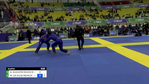 KAYO AUGUSTO SOUZA BRAGA vs MIGUEL DA SILVA MENEZES MUNIZ 2024 Brasileiro Jiu-Jitsu IBJJF