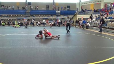 90 lbs Quarterfinal - Camren Hall, MD Maniacs vs Mekhi Holmes, Marlboro