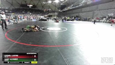 1A 106 lbs Quarterfinal - Saidt Alvarez, Quincy vs Leonel Lustre, Zillah