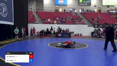 33 kg Quarters - Austin Garcia, Suples Wrestling Club vs Mikael Cain, Grindhouse Wrestling Club