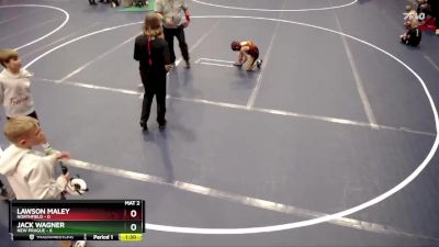 52 lbs Finals (8 Team) - Jack Wagner, New Prague vs Lawson Maley, Northfield