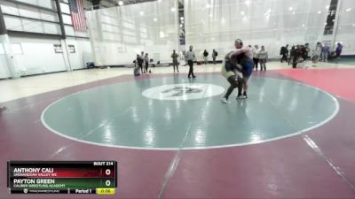 288 lbs 3rd Place Match - Anthony Cali, Shenandoah Valley WC vs Payton Green, Caliber Wrestling Academy