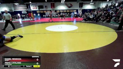 175 lbs Semifinal - Primo Catalano, Chaminade vs Daniel Mendoza, Hemet