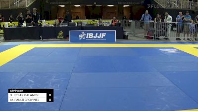 XENNON CESAR DALANON vs MARCOS PAULO CRUVINEL 2022 Pan Jiu Jitsu IBJJF Championship