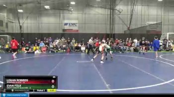 85 lbs Round 5 (6 Team) - Logan Robirds, Nebraska Black vs Evan Folk, South Dakota Blizzard