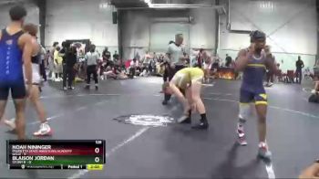 126 lbs Round 3 (3 Team) - Noah Nininger, Palmetto State Wrestling Academy Gold vs Blaison Jordan, Storm B