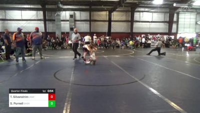 73 lbs Quarterfinal - Ty Silverstrim, Unattached vs Stephan Purnell, Overbrook