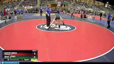 147 lbs Finals (8 Team) - Austin Abbas, Redmond vs Isaac Jones, Dallas