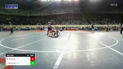 133 lbs Quarterfinal - Millie Bradley, Tuttle vs Yazmin Nevarez, Redskins Wrestling Club