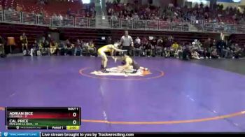 126 lbs Round 1 (3 Team) - Cal Price, Papillion-La Vista vs Adrian Bice, Columbus