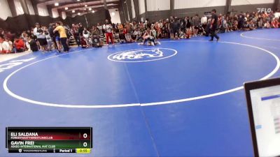 136 lbs Quarterfinal - Gavin Frei, Askeo International Mat Club vs Eli Saldana, FordDynastyWrestlingClub