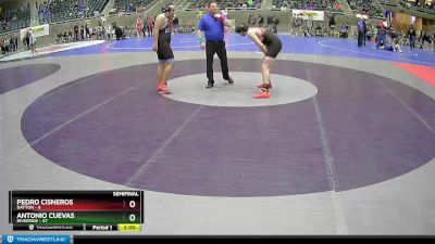 222 lbs Semis (4 Team) - Antonio Cuevas, Riverside vs Pedro Cisneros, Dayton