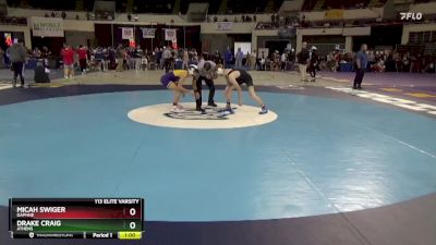 113 Elite Varsity Cons. Round 3 - Micah Swiger, Daphne vs Drake Craig, Athens