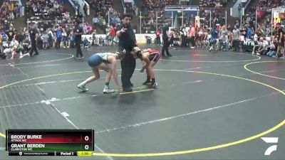 81 lbs Cons. Semi - Grant Berden, Clarkston WC vs Brody Burke, Attack WC