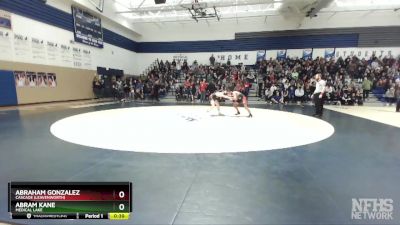 106 lbs Cons. Round 1 - Abram Kane, Medical Lake vs Abraham Gonzalez, Cascade (Leavenworth)