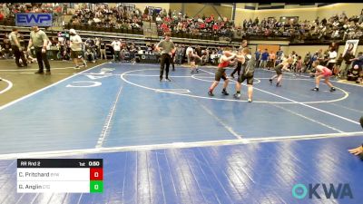 Rr Rnd 2 - Cael Pritchard, Bristow Youth Wrestling vs Grycen Anglin, Chandler Takedown Club