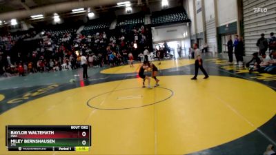 69-82 lbs Round 5 - Baylor Waltemath, HWA vs Miley Bernshausen, 2TG