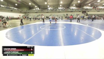 65 lbs Cons. Round 5 - Colton Green, Richmond Youth Wrestling Club-AA vs Landon Fleeman, Marshfield Youth Wrestling-AA 