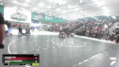 137 lbs Cons. Round 1 - Gisselle Figueroa, Rio Mesa vs Joanne Kim, La Canada