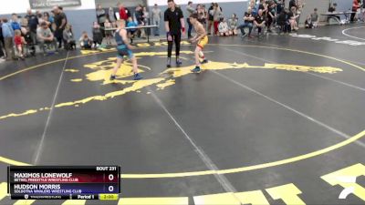 97 lbs Rr1 - Maximos Lonewolf, Bethel Freestyle Wrestling Club vs Hudson Morris, Soldotna Whalers Wrestling Club