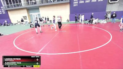 165 lbs Cons. Round 4 - Alexander Tack, ISI Wrestling Club vs Landon Petron, North Dakota