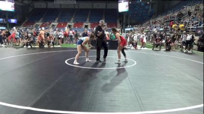 132 lbs Rnd Of 16 - Madeline Haynes, Missouri vs Kayden Sipp, Nebraska