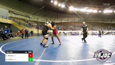 195 lbs 3rd Place - Elijah Mares, Elgin Wrestling vs BRIGGS COOK, Weatherford Youth Wrestling