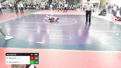 77 lbs Rr Rnd 2 - Micah Mcgrath, Doughboy vs Matthew Murschell, Pride Wrestling