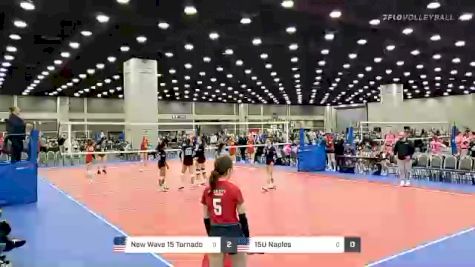 New Wave 15 Tornado vs 15U Naples - 2022 JVA World Challenge presented by Nike - Expo Only