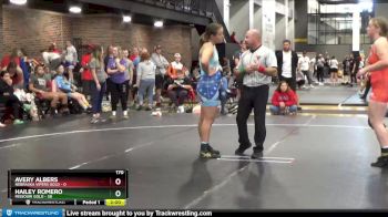 170 lbs Round 1 (6 Team) - Avery Albers, Nebraska Vipers Gold vs Hailey Romero, Missouri Gold