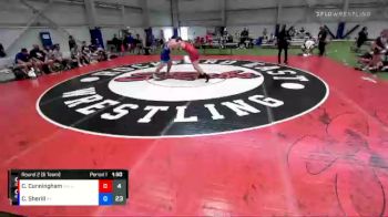 220 lbs Round 2 (6 Team) - Caleb Cunningham, Ohio Scarlet vs Cole Sherill, Kentucky