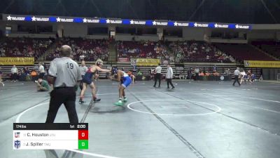 174 lbs Consi Of 8 #2 - Cael Houston, Utah Tech vs Jahmon Spiller, Thomas More