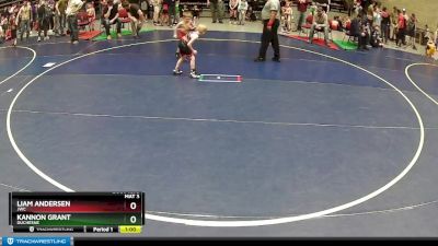 45 lbs Cons. Round 2 - Kannon Grant, Duchesne vs Liam Andersen, JWC