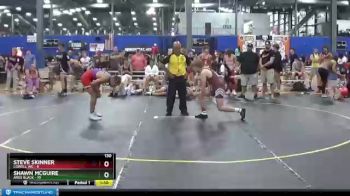 130 lbs Finals (8 Team) - Steve Skinner, Lowell WC vs Shawn McGuire, ARES Black