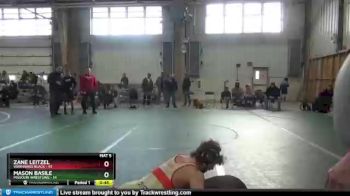 130 lbs Round 3 (6 Team) - Mason Basile, Missouri Wrestling vs Zane Leitzel, Warhawks Black