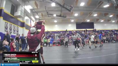 47 lbs 3rd Place Match - Judah Daniel, Pelion Youth Wrestling vs Mikah Smith, Carolina Reapers