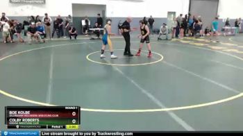 117 lbs Round 1 - Boe Kolbe, Dillingham Wolverine Wrestling Club vs Colby Roberts, KODIAK WRESTLING CLUB