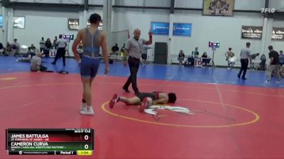 150 lbs Cons. Round 5 - James Battulga, St Stephens St Agnes vs Cameron Curva, North Carolina Wrestling Factory