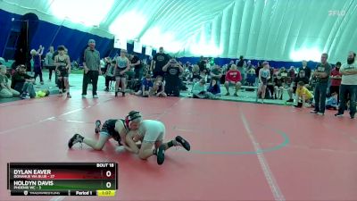 72 lbs Round 5 (8 Team) - Dylan Eaver, Donahue WA Blue vs Holdyn Davis, Phoenix WC