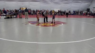 60 lbs Quarterfinal - Asher Kitchen, Beckley vs Nolan Smith, Hampstead